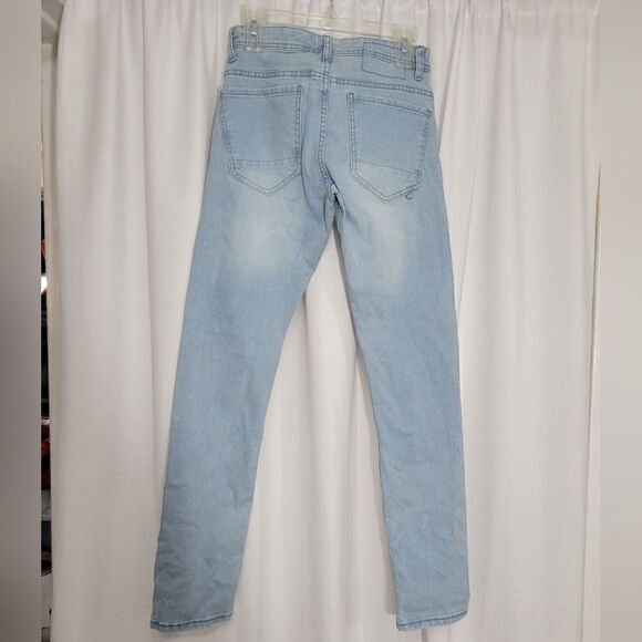 Cotton on slim fit jeans light wash 28x31.5 - Picture 5 of 8